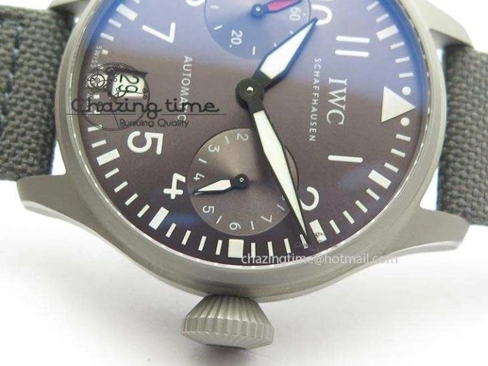 MIROTIME 0109 SunProtective Big Pilot Real PR IW500910 “Patrouille Suisse” ZF 1:1 Best Edition On Gray Nylon Strap 7278